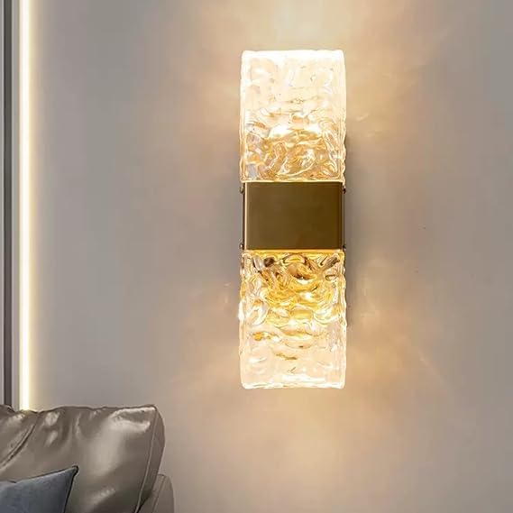 LIGHTINGS Afn Wall Lights Nordic Crystal Simple Wall Lamp LED Modern Living Room Bedroom Corridor Bedside Lamp Wall Lighting Sconces
