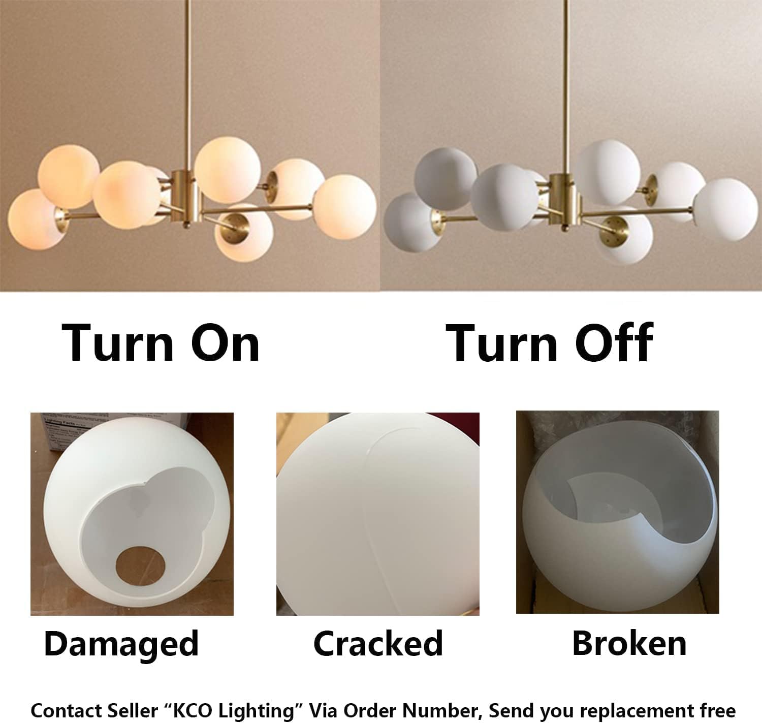 Perfect for bedroom, kitchen & living room